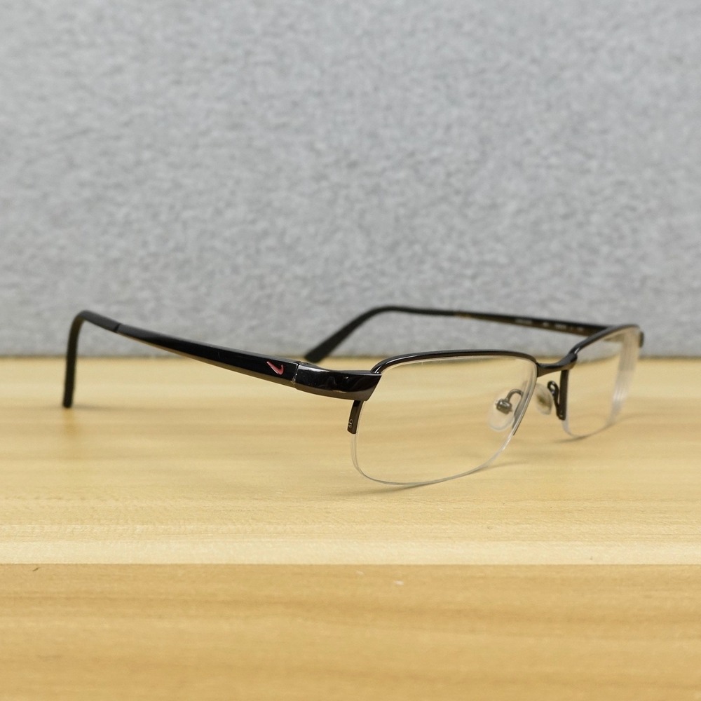 Nike Eyeglasses Frames Only NIKE 6032 001, 53-16-145 Titanium